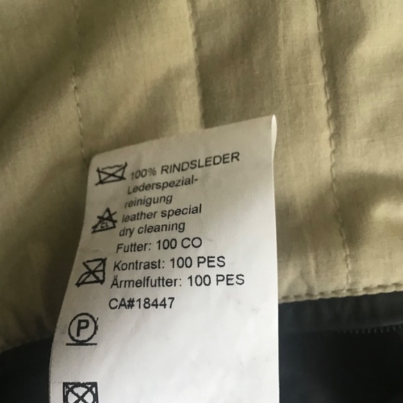 Artikel  Mens Leather Jacket - Picture 8 of 8